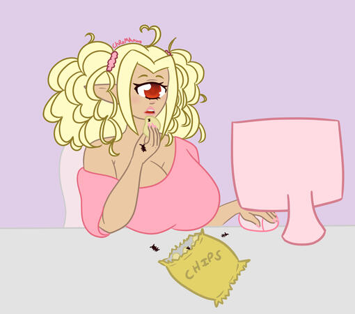 bust flat colors (ft. @EllieKlops on twitter)